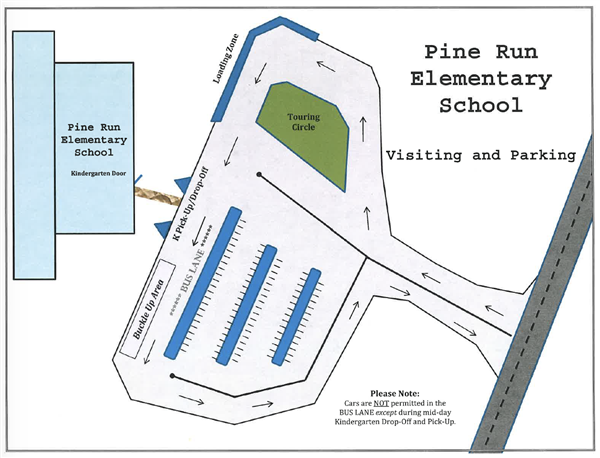 Pick Up and Drop Off Map